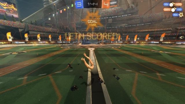 Rocket League, but the cars HAVE HANDS (insane mod) смотреть онлайн