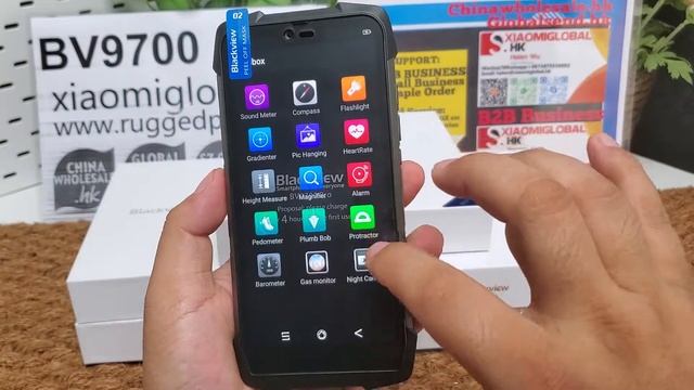 20191013 Blackview BV9700 Pro IP68 Rugged phone Chinawholesale.hk Globalsend.hk Шэньчжэнь доставки смотреть онлайн