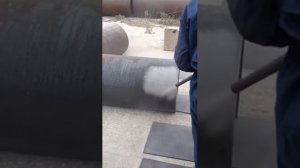 Услуги по пескоструйной обработке труб любого диаметра.