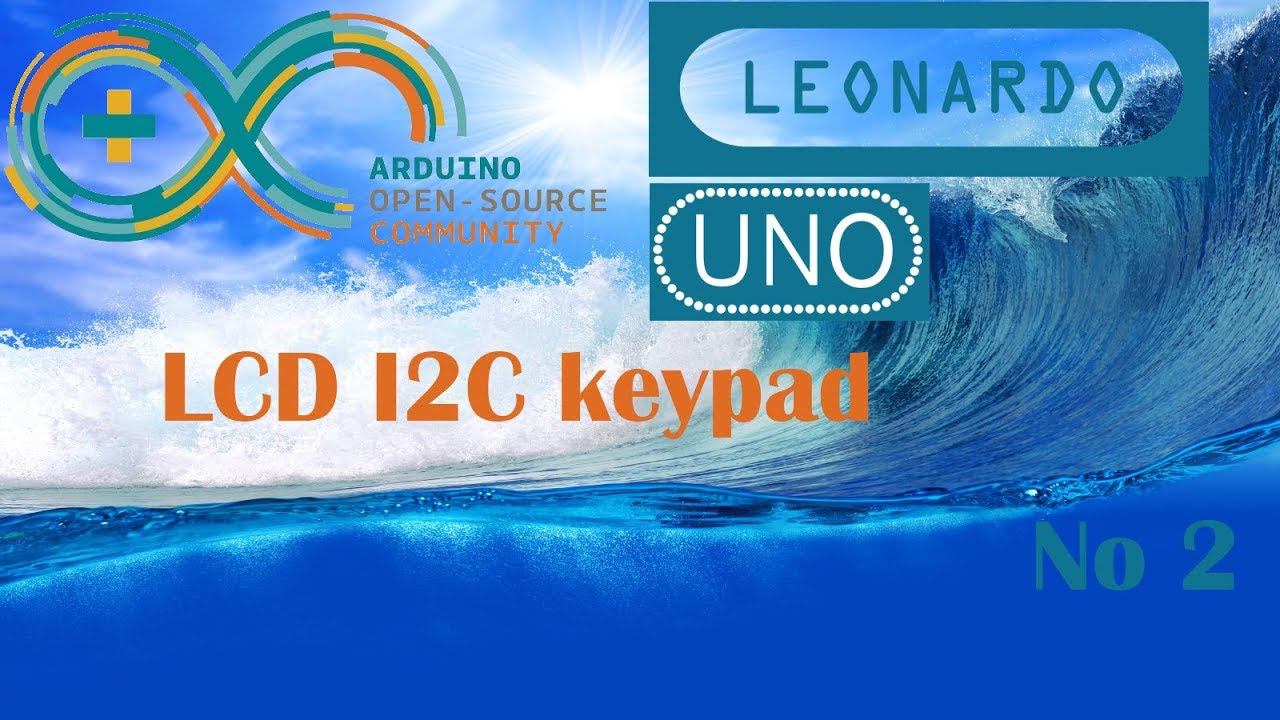 Ардуино ЖК дисплей I2C с клавиатурой / Arduino LCD Display I2C Keypad