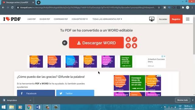 ? Como CONVERTIR Un PDF a Word, Excel, Power Point SIN PROGRAMAS 2023 смотреть онлайн