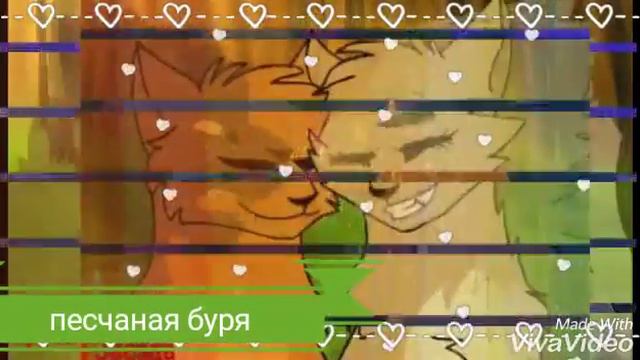 Коты воители песчаная буря и огнезвезд