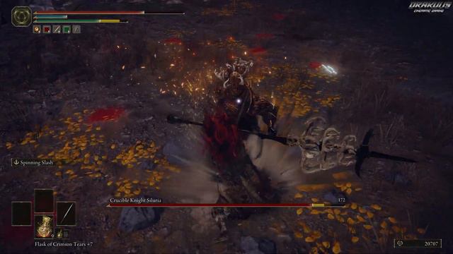 Crucible Knight Siluria Boss Fight｜Elden Ring｜4K смотреть онлайн