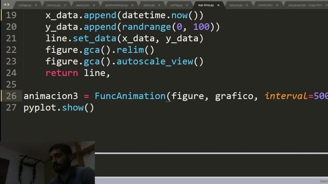 ¿Cómo hacer gráficas en tiempo real con Python? (Matplotlib) смотреть онлайн