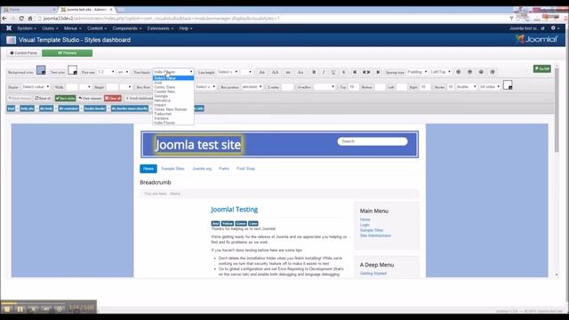 Visual Styles Modules for Joomla - Manage modules and styles the right way! смотреть онлайн