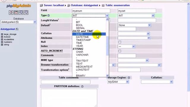 MySQL Tutorial Enum Type YouTube смотреть онлайн