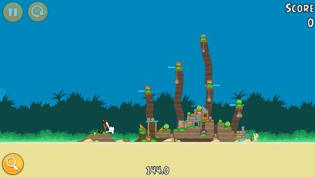 Angry Birds Classic - Bird Island (Chapter 31) Level 1 - 21 Gameplay смотреть онлайн