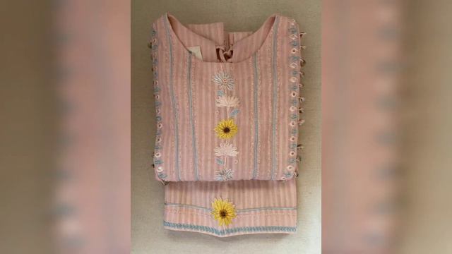 Latest Hand Embroidery Designs 2024 | Embroidery Frock Design 2024 | Embroidery Dress Designs 2024 смотреть онлайн