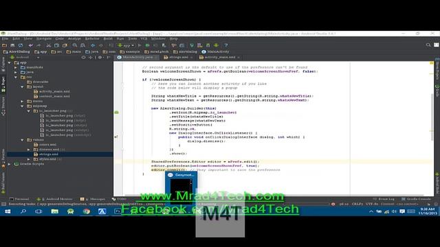 [HD] Android Alert Dialog OnClick & OnCreate Tutorial смотреть онлайн