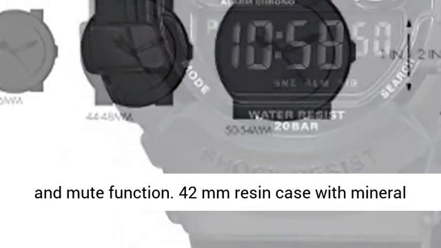 Casio Women's Baby-G Shock-Resistant Multi-Function Digital Watch смотреть онлайн