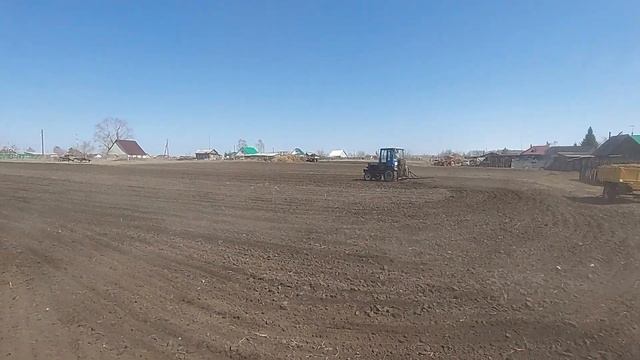 Боронование участка 24.04.21 смотреть онлайн