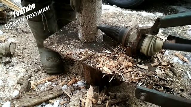 Дровокол морковка, как колет сучкастые и трухлявые дрова смотреть онлайн