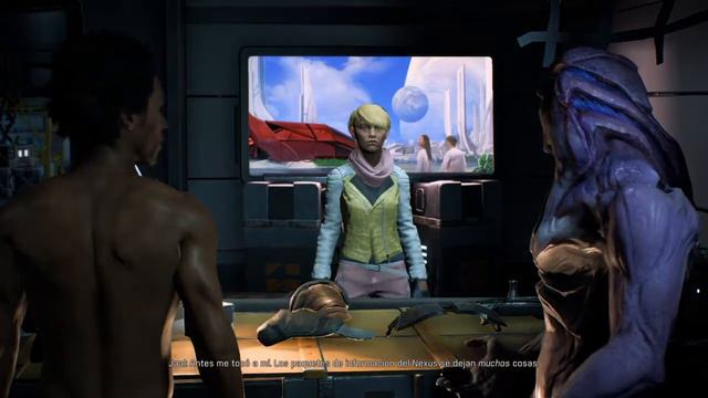 Mass Effect Andromeda | NAKED Liam and Jaal смотреть онлайн