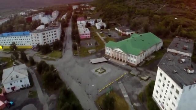 Аэросъёмка | пос. Ягодное | Магаданская область | смотреть онлайн