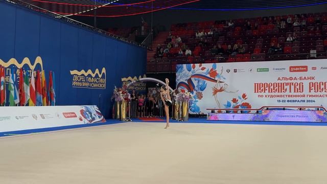 Alisa Stamat Free hands Russian Junior Championships 2024 смотреть онлайн