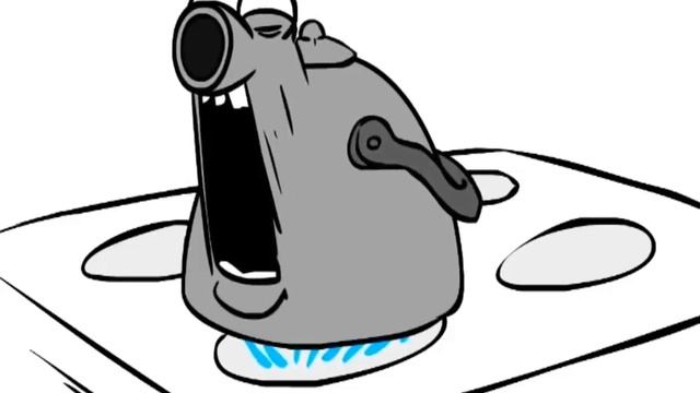 Горит жопа у чайника!