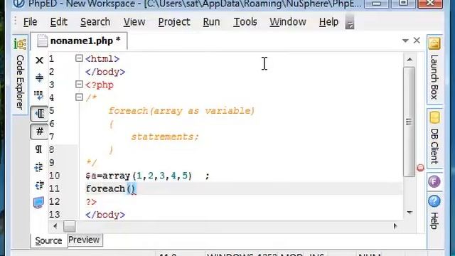 Php Tutorials-11-foreach statement in php - www.vdesignourweb.com смотреть онлайн