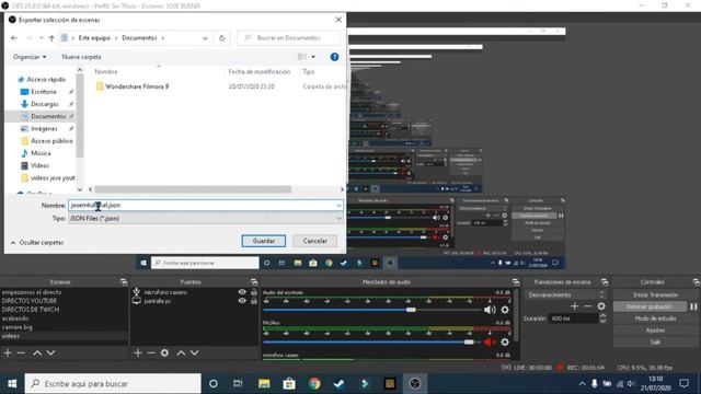COMO EXPORTAR Y IMPORTAR LAS ESCENAS DE VUESTRO OBS смотреть онлайн