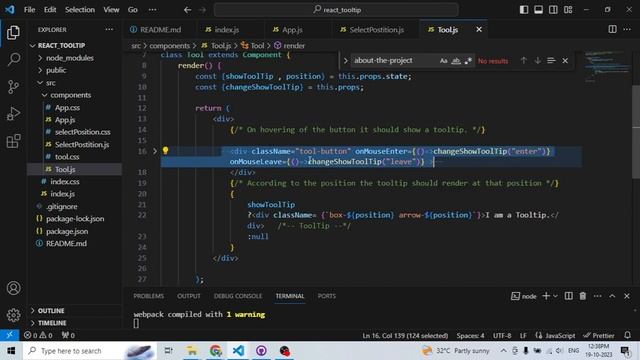 react tooltip смотреть онлайн