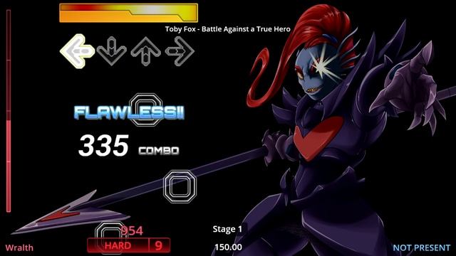 Stepmania 5: Battle Against a True Hero (Undertale) смотреть онлайн