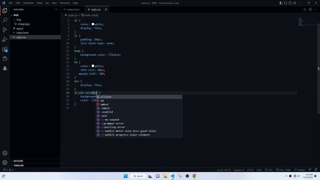 nth child css смотреть онлайн