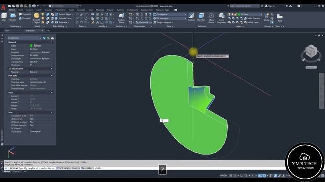 AutoCAD 3D Revolve Command Tutorial Complete | AutoCAD Revolve | #autocad3d #revolve смотреть онлайн