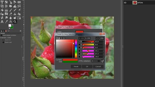 How To Make Gimp Script-Fu Edges Fuzzy Border Effect смотреть онлайн