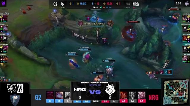 NRG vs G2 | Worlds Etapa Suiza | Día 8 смотреть онлайн