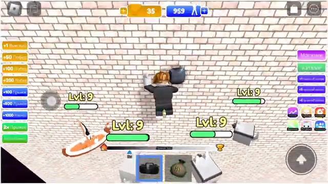 Играем в роблокс, 1 секунда +1 прыжок смотреть онлайн