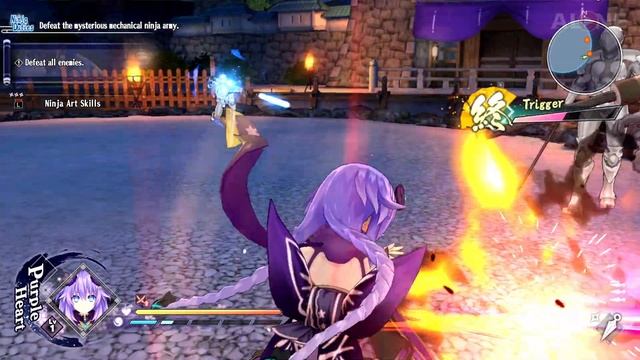 Neptunia x Senran Kagura: Ninja Wars - Геймплей | Switch смотреть онлайн