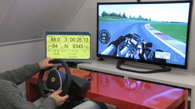 Kart Racing Pro - Suzuka Kart Circuit - Thrustmaster Ferrari F430 Force Feedback смотреть онлайн