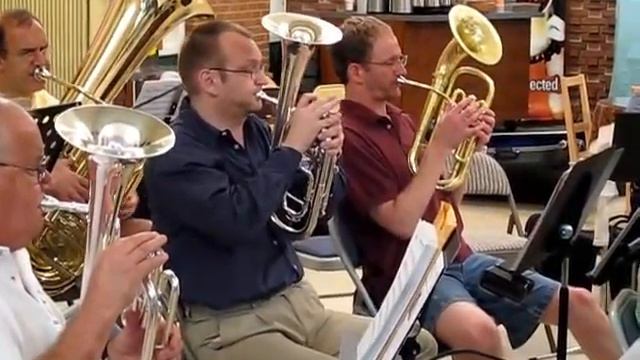 Nigel plays tenor horn смотреть онлайн