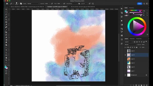 Unlock Your Creativity with These Amazing Acrylic Brushes - Photoshop Tutorial смотреть онлайн