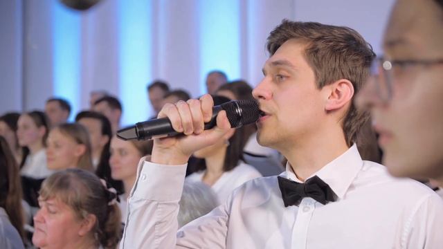 Рождественская песня | Сводный хор ц. "Гефсимания", ц. "Свет жизни", ц. "Спасение" | Рождество 2022 смотреть онлайн