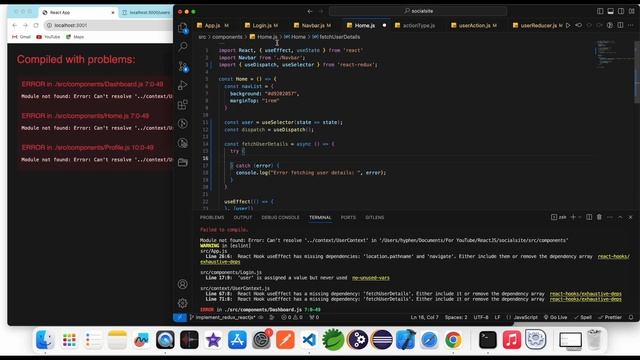 ReactJS Social-site Manage Middleware in Pure REDUX - Part 10 смотреть онлайн