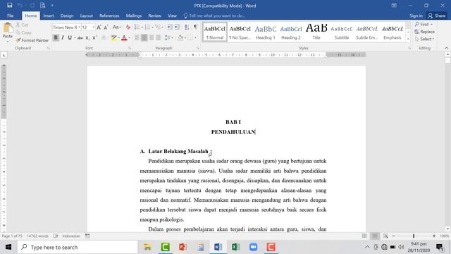 Cara Mudah Konvert File WORD Ke PDF