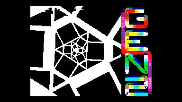 GENS Mini Demo - AAA [#zx spectrum AY Music Demo] смотреть онлайн