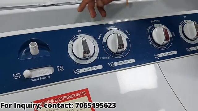 LG Semi-Automatic Top Loading Washing Machine (P6510NBAY) | Best Washing Semi-Automatic Machine смотреть онлайн