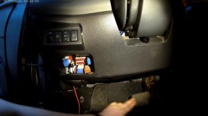 Скрытое подключение видеорегистратора на Nissan x-trail t31