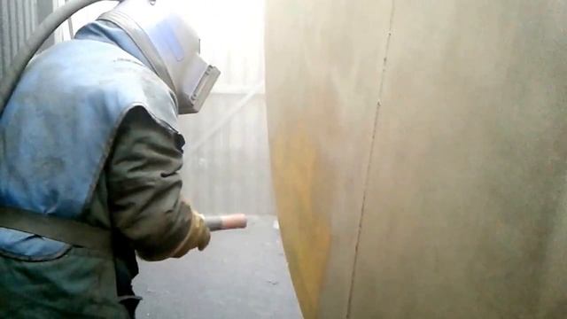 Пескоструйная очистка кирпича, дерева, бетона, металла смотреть онлайн