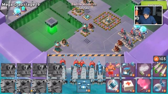 THE BEGINNING of the Tribal Mega Crab! Boom Beach Warrior Event 1-25! смотреть онлайн