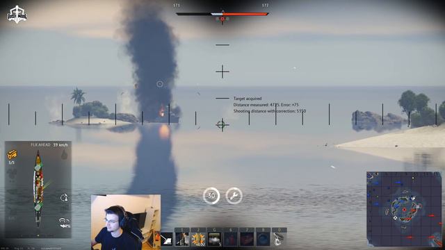 War Thunder Naval battles are beautiful смотреть онлайн
