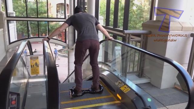 Hilarious segway & hoverboard fails - Funny fail compilation смотреть онлайн