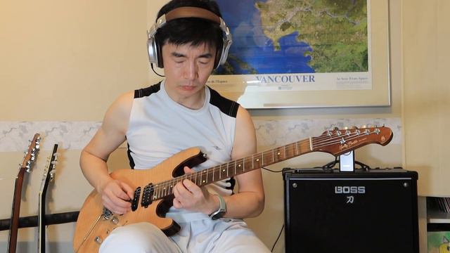 Queen - Bohemian Rhapsody (Guitar Solo Cover by DyLaron) смотреть онлайн