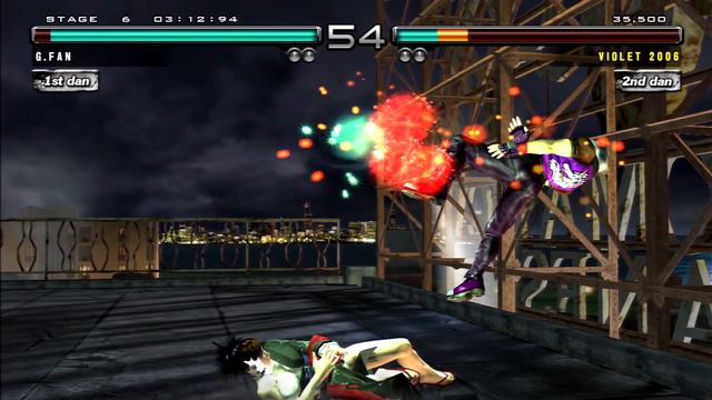 Tekken 5 Dark Resurrection PS3 Ghost Battle Asuka part2 смотреть онлайн