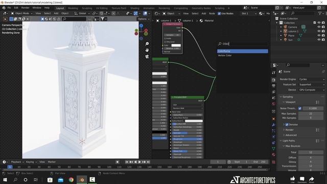 How To Add Dirt & Dust In Blender Archviz