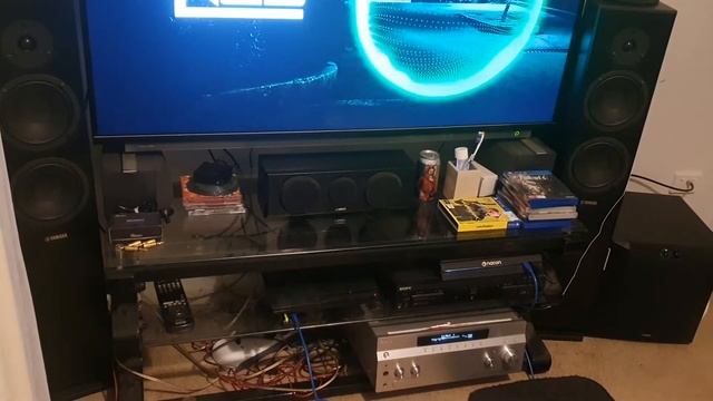 sony da5300es flagship reciever / yamaha ns-f150 speakers смотреть онлайн