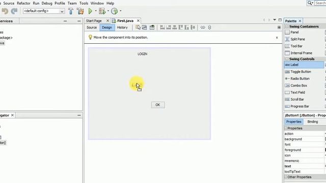 creating First Java Application Using Netbeans смотреть онлайн