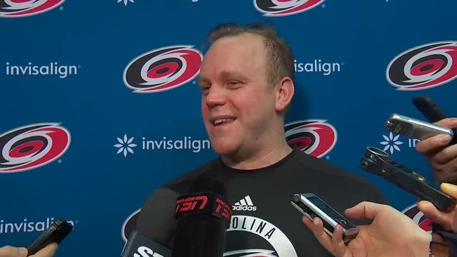 David Ayres Talks To Toronto Media After First NHL Win | FULL Post-Game Sound смотреть онлайн