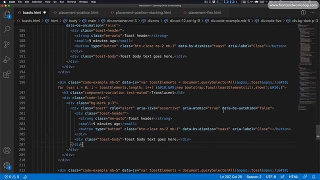 Bootstrap 5: Components - Toasts смотреть онлайн